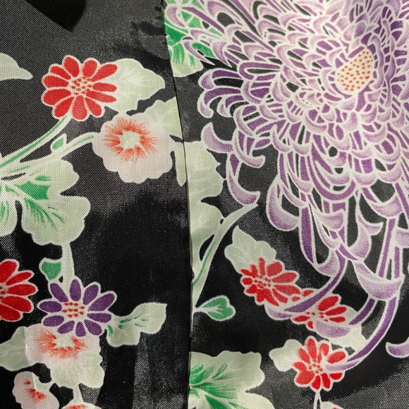 Dalia black minimalist contemporary button front classic trench coat size 10 - Picture 11 of 13